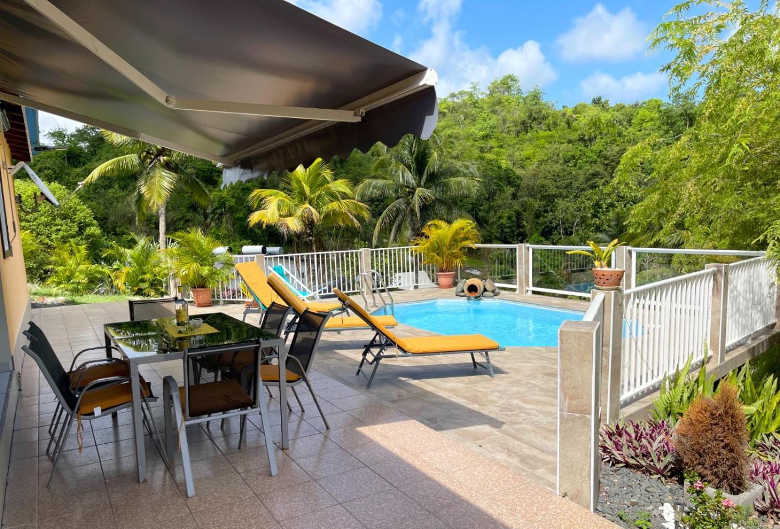 La Villa Ixora, Magnifique Villa Avec Piscine Les Abymes Eksteriør billede